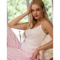 Boux Avenue Daisy Gingham Cami Pyjama Set Ivory Mix