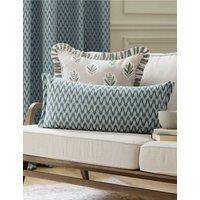 Sanderson Woven Hutton Jacquard Cushion Blue Mix