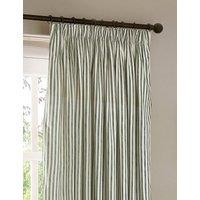 YARD Hebden Blackout Pencil Pleat Curtains Dark Green Mix