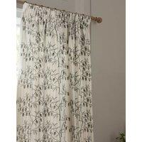Sanderson Chinese Lanterns Pencil Pleat Curtains Natural Mix