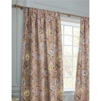 Sanderson Porcelain Garden Chenille Curtains Pink Mix