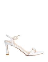 Embellished Ankle Strap Stiletto Heel Sandals