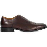 Dune London Wide Fit Leather Oxford Shoes Brown