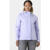 Helly Hansen Seven J Hooded Waterproof Zip Up Jacket Light Purple