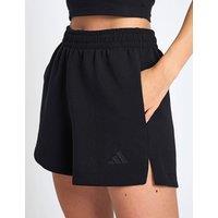 Adidas Relaxed High Waisted Shorts with Modal Pink