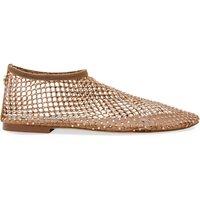 Steve Madden Mino-R Embellished Flat Pumps Blush