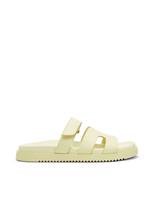 Steve Madden Riptape Sliders White