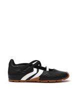 Joisie Leather Slip On Strappy Trainers