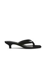 Tracie Suede Kitten Heel Sandals