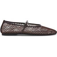 Steve Madden Mags Mesh Flat Ballet Pumps Brown
