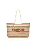 Steve Madden Bcocos-S Woven Tote Bag Beige Mix