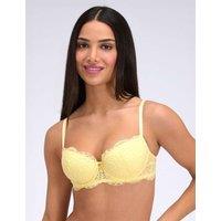 Boux Avenue Emma Blush Wired Balconette Bra (B-G) Yellow