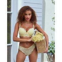 Boux Avenue Emma Wired Balconette Bra (B-G) Yellow
