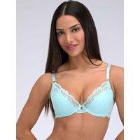 Boux Avenue Harper Lace Wired Balconette Bra (A-E) Blue