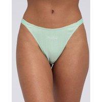 Boux Avenue 5 Pack Cotton Rich Weekday Pointelle Thongs Multi