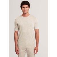 Ted Baker Linen Cotton Blend T-Shirt Taupe