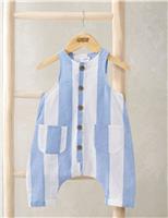 Pure Cotton Striped Romper (0-3 Years)