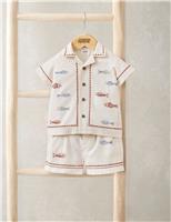 2 Piece Fish Embroidery Top & Bottom Set (0-3 Years)