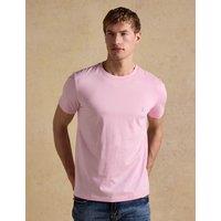 Joules Pure Cotton Crew Neck T-Shirt Pink