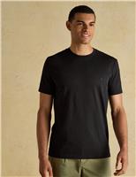 Joules Pure Cotton Crew Neck T-Shirt Pink