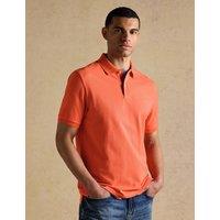 Joules Pure Cotton Pique Polo Shirt Orange