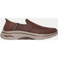 Skechers Go Walk Arch Fit 2.0 Quest Walking Shoes Dark Brown
