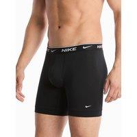 Nike 3 Pack Cotton Rich Stretch Boxers Black
