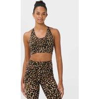 Sweaty Betty Power Racer Animal Print Sports Bra Multi