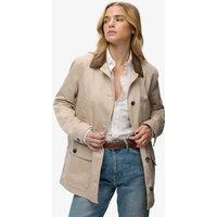 Superdry & Co Cotton Rich Utility Jacket Beige