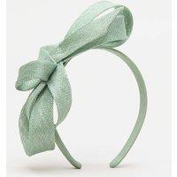 Phase Eight Bow Headband Light Green