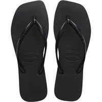 HAVAIANAS Slim Square Flip Flops Black