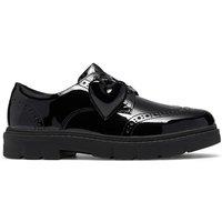 Clarks Patent Leather School Shoes (3-7 Large) Black