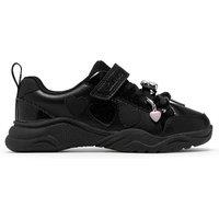 Clarks Kids' Leather Riptape School Shoes (13 Small - 2 Large) Black