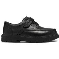 Clarks Leather School Shoes (10 Small-2 Large) Black