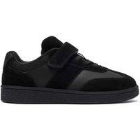 Clarks Kids' Leather Trainers (7 Small-12 Small) Black