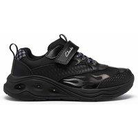 Clarks Kids' Light Up Riptape Trainers (7 Small - 2 Large) Black