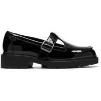 Clarks Leather Patent Mary Jane Shoes Black