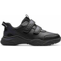 Clarks Riptape Trainers (7 Small-2 Large) Black