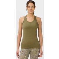 Sweaty Betty Athlete Seamless Fitted Vest Top Khaki