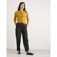 Seasalt Cornwall Cotton Rich Drawstring Joggers with Linen Black