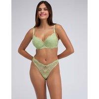Boux Avenue Billie Thong Light Green