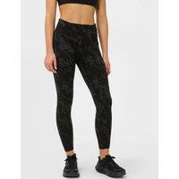 Sweaty Betty Runners Printed High Waisted 7/8 Leggings Black Mix