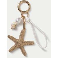 M&S TP Knitted Fish Keyring Multi