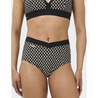 Sweaty Betty Geometric High Waisted Bikini Bottoms Multi