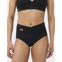 Sweaty Betty Wrap Front High Waisted Bikini Bottoms Black