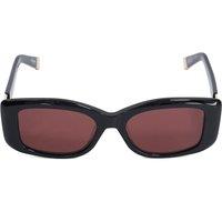 Dune London Rectangle Sunglasses Black