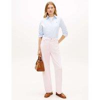 Tommy Hilfiger High Waisted Barrel Jeans Light Pink
