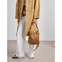 Katie Loxton Faux Leather Shoulder Cross Body Bag Camel
