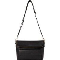 Whistles Leather Cross Body Bag Black