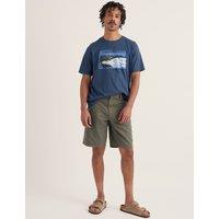 Seasalt Cornwall Pure Cotton Chino Shorts Khaki
